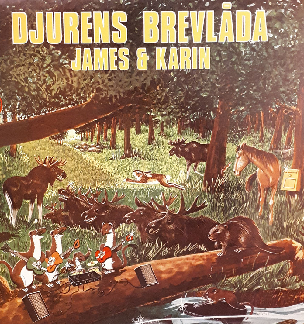 LP:n Djurens brevlåda, 1976